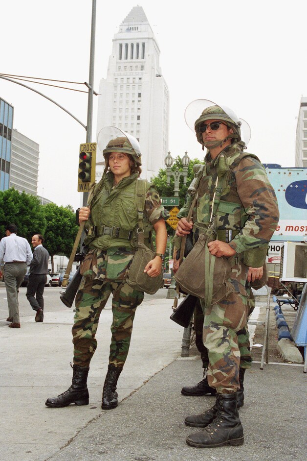 De National Guard moet "de vrede en rust" in Ferguson herstellen.