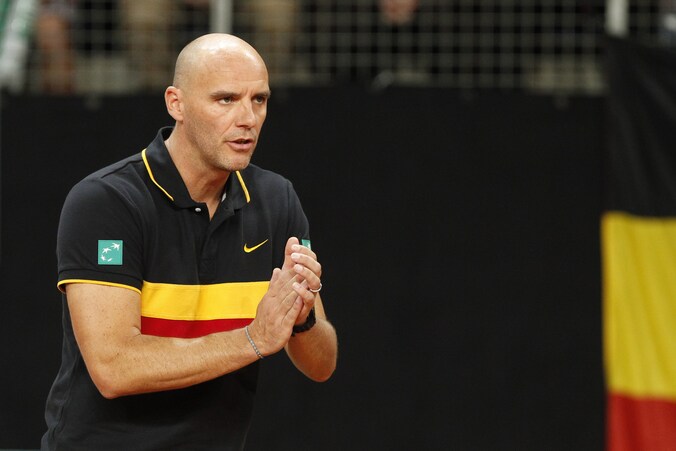 Davis Cup-kapitein Johan Van Herck weet eindelijk waar zijn mannen Oekraïne bekampen