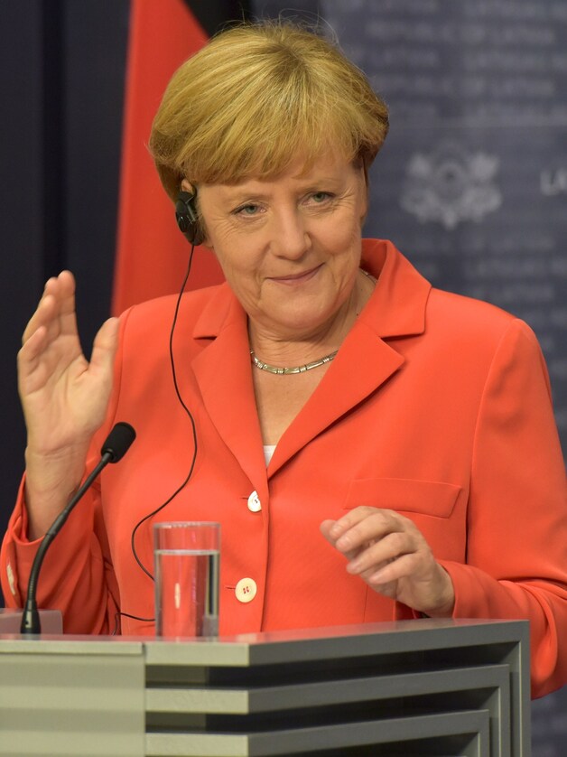 Angela Merkel.