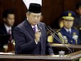 De Indonesische president Susilo Bambang Yudhoyono.
