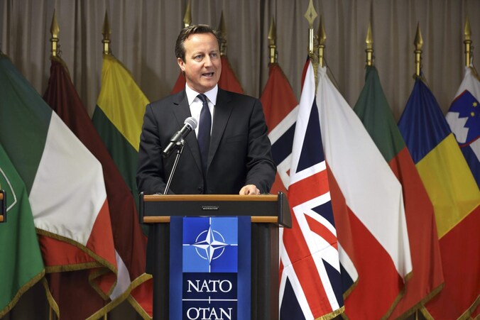 De Britse premier David Cameron.