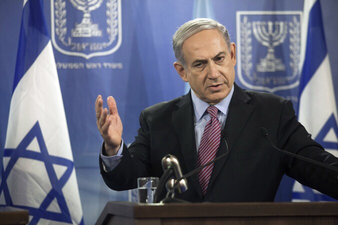De Israëlische premier Netanyahu.