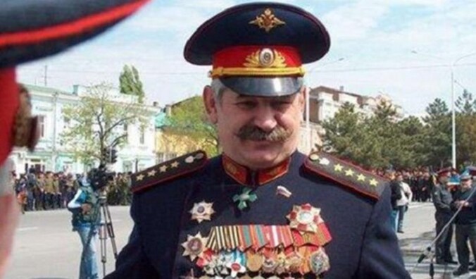 Kozakkenleider Nikolai Ivanovich Kozitsyn