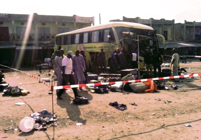 Eerder deze week werd een aanslag gepleegd op een bus in Nigeria, ook vermoedelijk door Boko Haram.