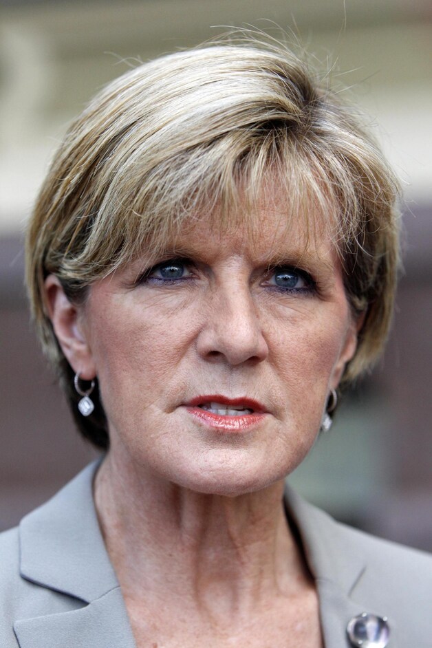 De Australische minister van Buitenlandse Zaken Julie Bishop.