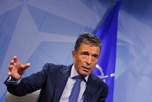 NAVO secretaris-generaal Rasmussen