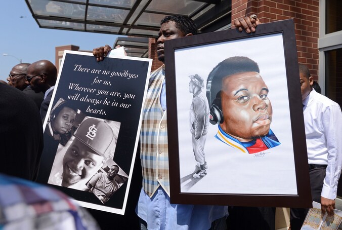 Michael Brown werd eergisteren begraven.