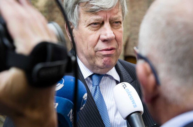 De Nederlandse minister van Veiligheid en Justitie Ivo Opstelten.