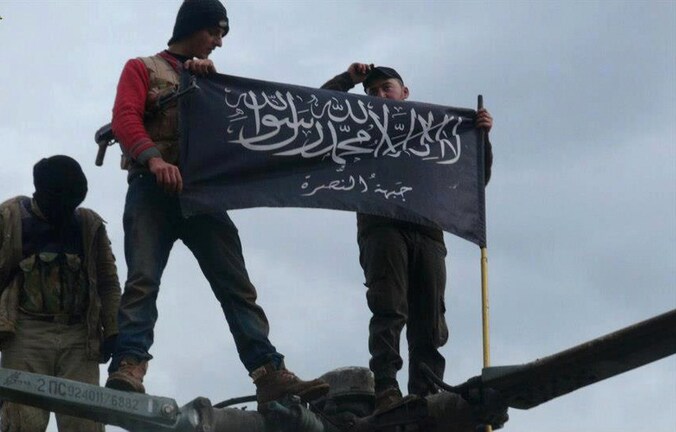 Rebellen van de racidale groepering Jabhat Al-Nusra (archiefbeeld).