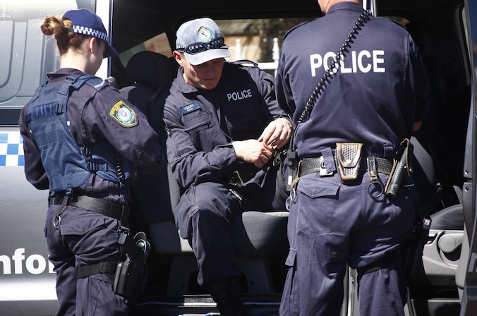 De Australische politie is in opperste staat van paraatheid door de dreigingen.