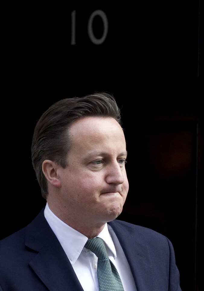 De Britse premier David Cameron.