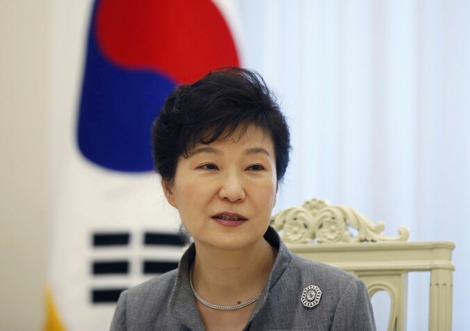 De Zuid-Koreaanse president Park Geun-hye