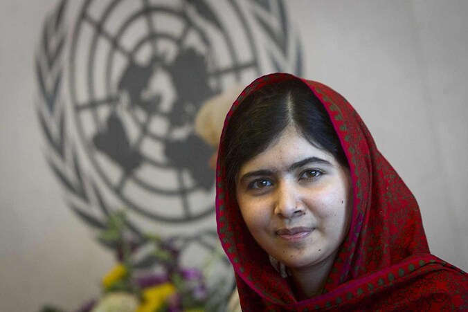Malala Yousafzai.