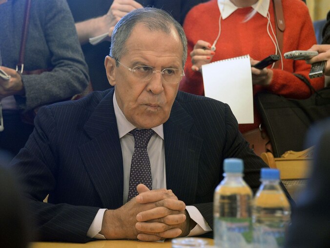 De Russische minister van Buitenlandse Zaken, Sergej Lavrov.