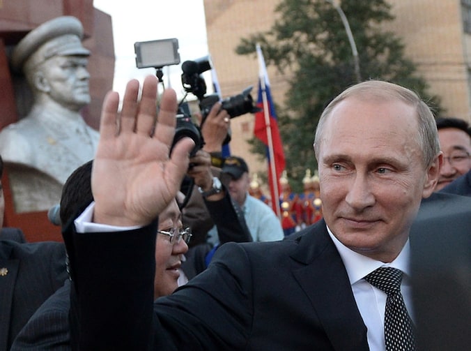 De Russische president Vladimir Poetin.