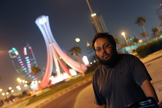 Steven Sotloff in Bahrein in 2010.