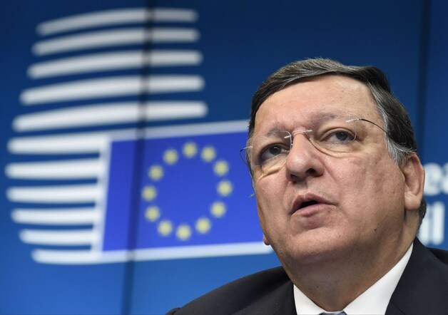 Europees Commissievoorzitter José Manuel Barosso.