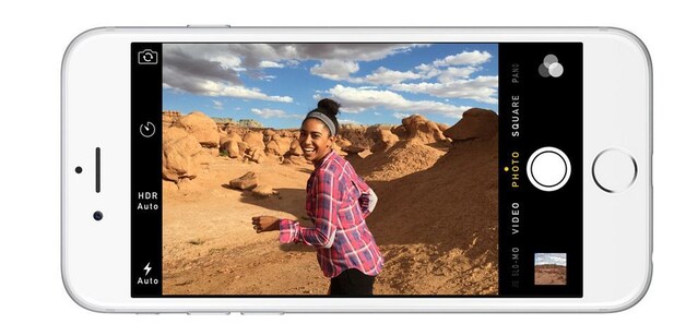 De iPhone 6 stabiliseert foto's met Auto Stabilization.