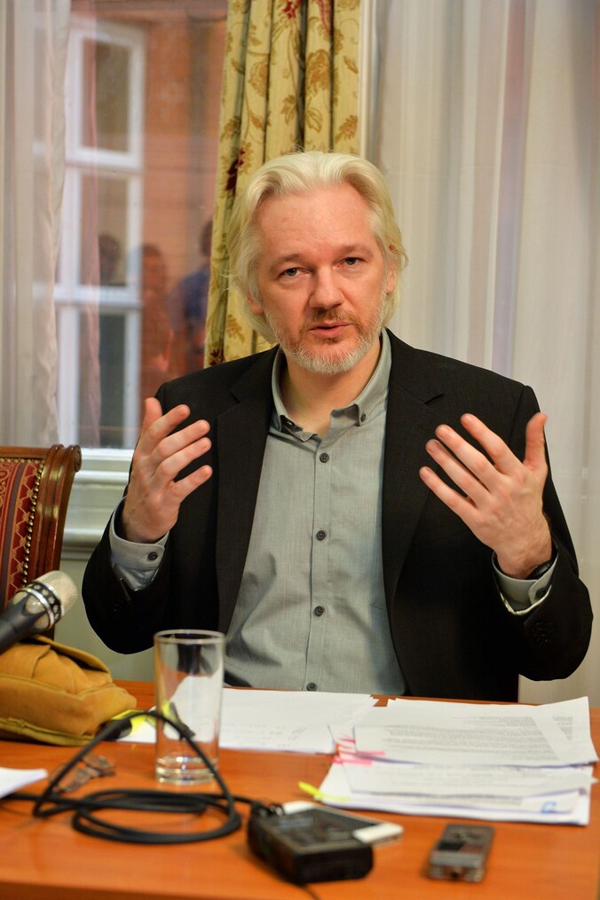 Julian Assange.