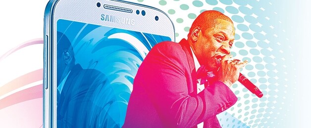 JAY Z werkte eerder samen met Samsung om zijn album te promoten.