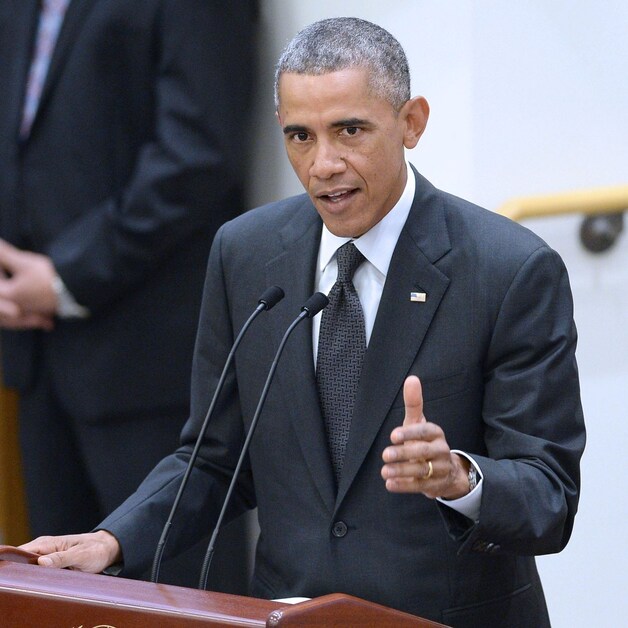 Obama op de VN-bijeenkomst over ebola.