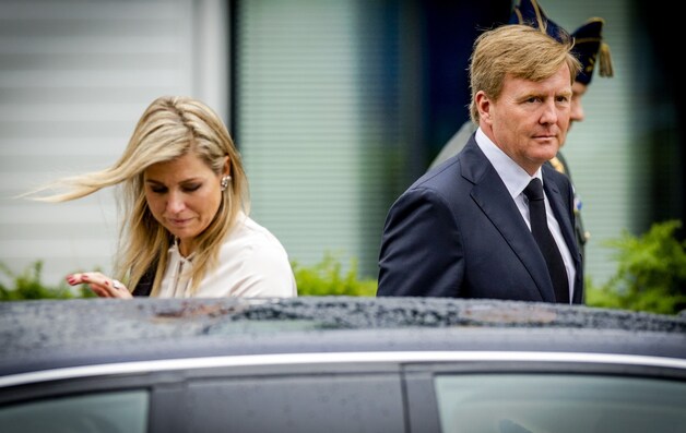 De Nederlandse koning Willem-Alexander en koningin Maxima woonden de besloten bijeenkomst bij.