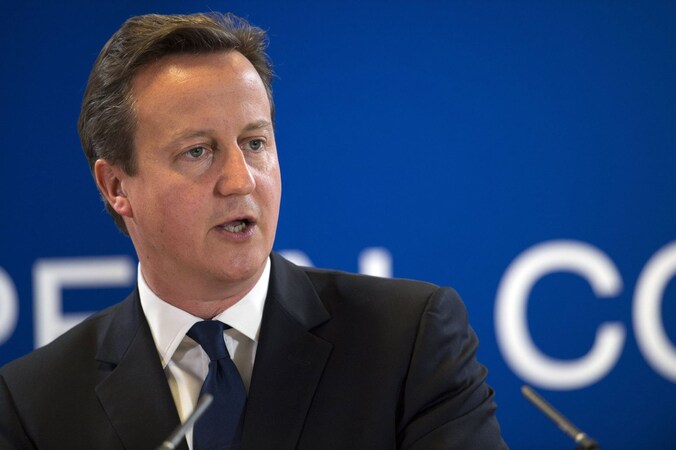David Cameron stemde vandaag tegen de voordracht van Jean-Claude Juncker.