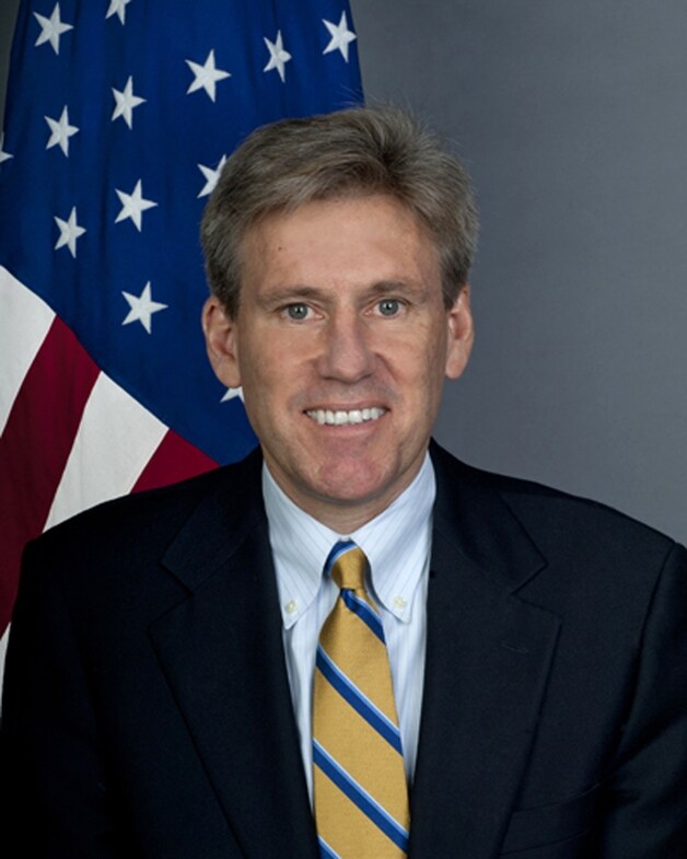 De overleden Amerikaanse ambassadeur Christopher Stevens.