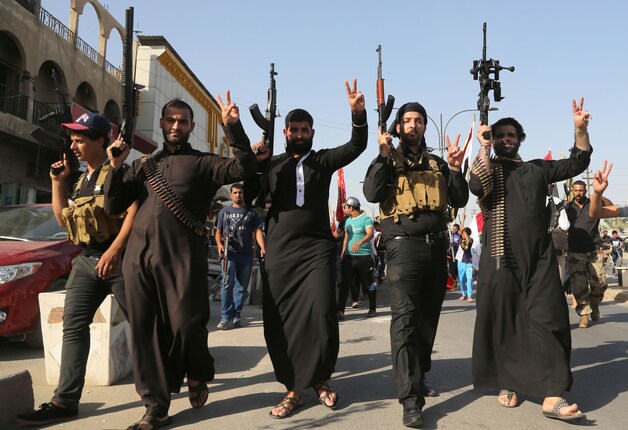 Sjiitische strijders mengen zich in de strijd tegen ISIS.