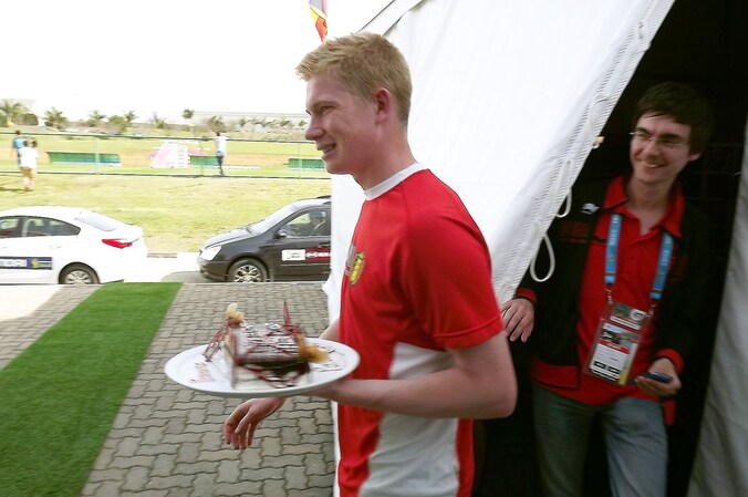Kevin De Bruyne kreeg een lekker cadeautje voor zijn 23e verjaardag