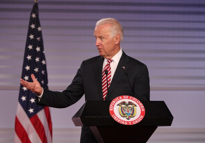 De Amerikaanse vice-president Joe Biden.