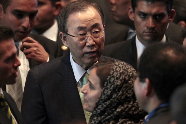 Secretaris-generaal van de Verenigde Naties Ban Ki-moon.