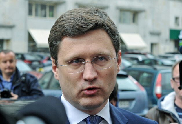 Russische minister van Energie Aleksandr Novak.
