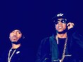 De rappers Nas en Jay-Z.