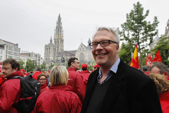 PVDA+-voorzitter Peter Mertens.