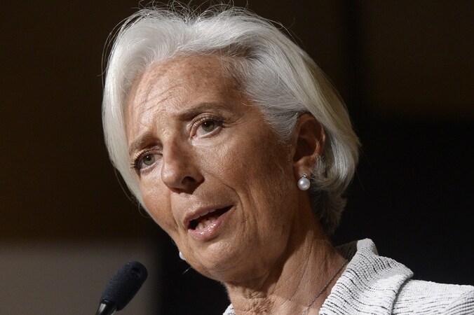 IMF-topvrouw Christine Lagarde.