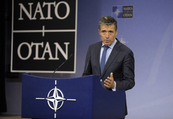 Secretaris-generaal van de NAVO Anders Fogh Rasmussen