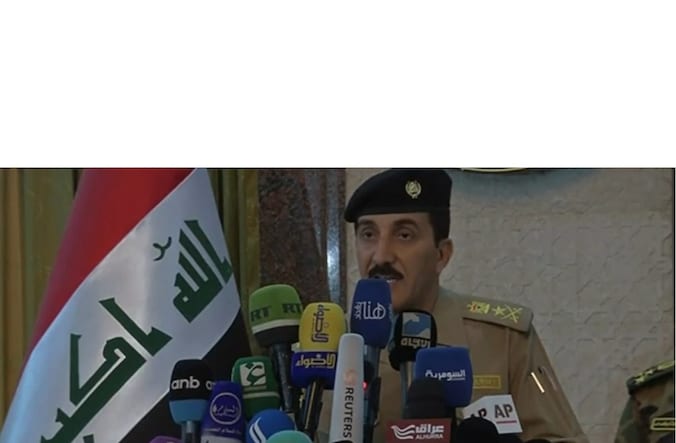Generaal Qassim Atta.