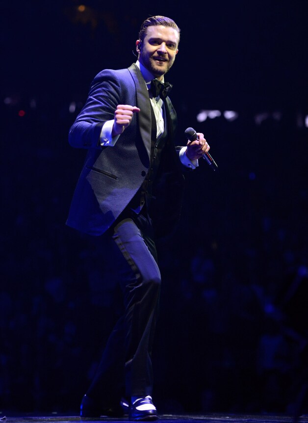 Justin Timberlake is helemaal Sexyback