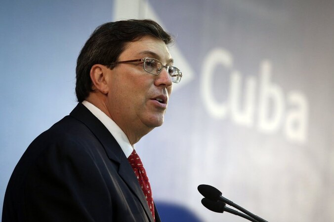 Cubaanse minister van Buitenlandse Zaken Bruno Rodriguez.