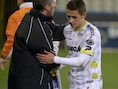 Dury stapte boos op van de persconferentie na een vraag over Hazard.