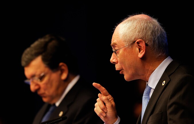 Europees president Herman Van Rompuy.