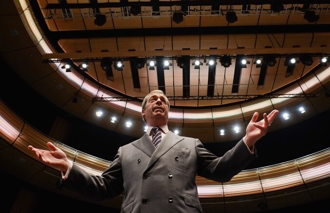 Ukip-leider Nigel Farage staat bekend om zijn tirades op de Britse politici en de EU.