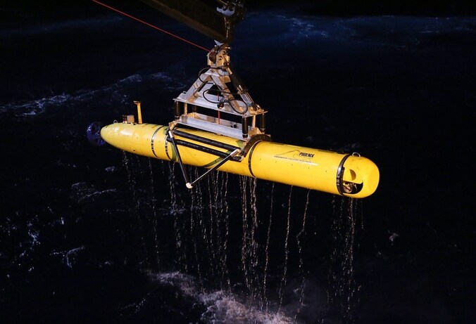 De onderwaterrobot Bluefin 21.