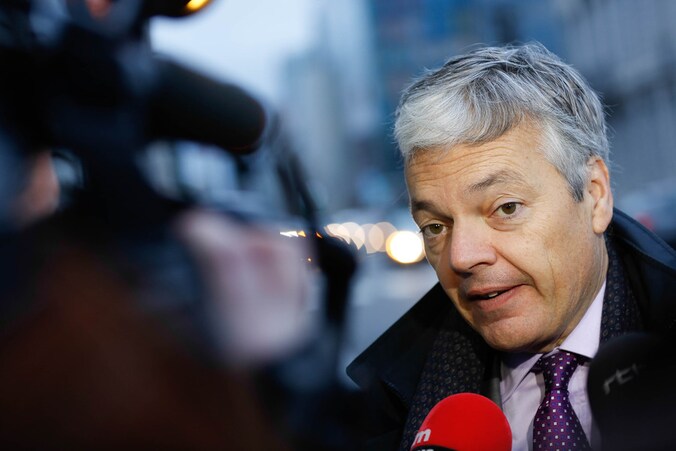 Minister van Buitenlandse Zaken Didier Reynders.