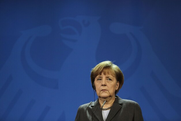 De Duitse Bondskanselier Angela Merkel.