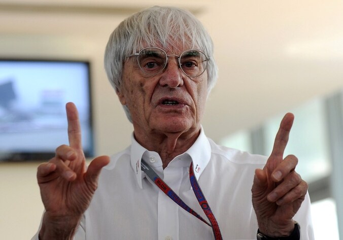 F1-paus Bernie Ecclestone.