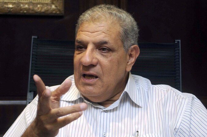 Egyptisch minister van Huisvesting Ibrahim Mahlab.