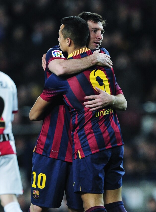 Messi scoorde en liet scoren.
