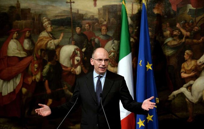 Enrico Letta is de huidige premier van Italië.